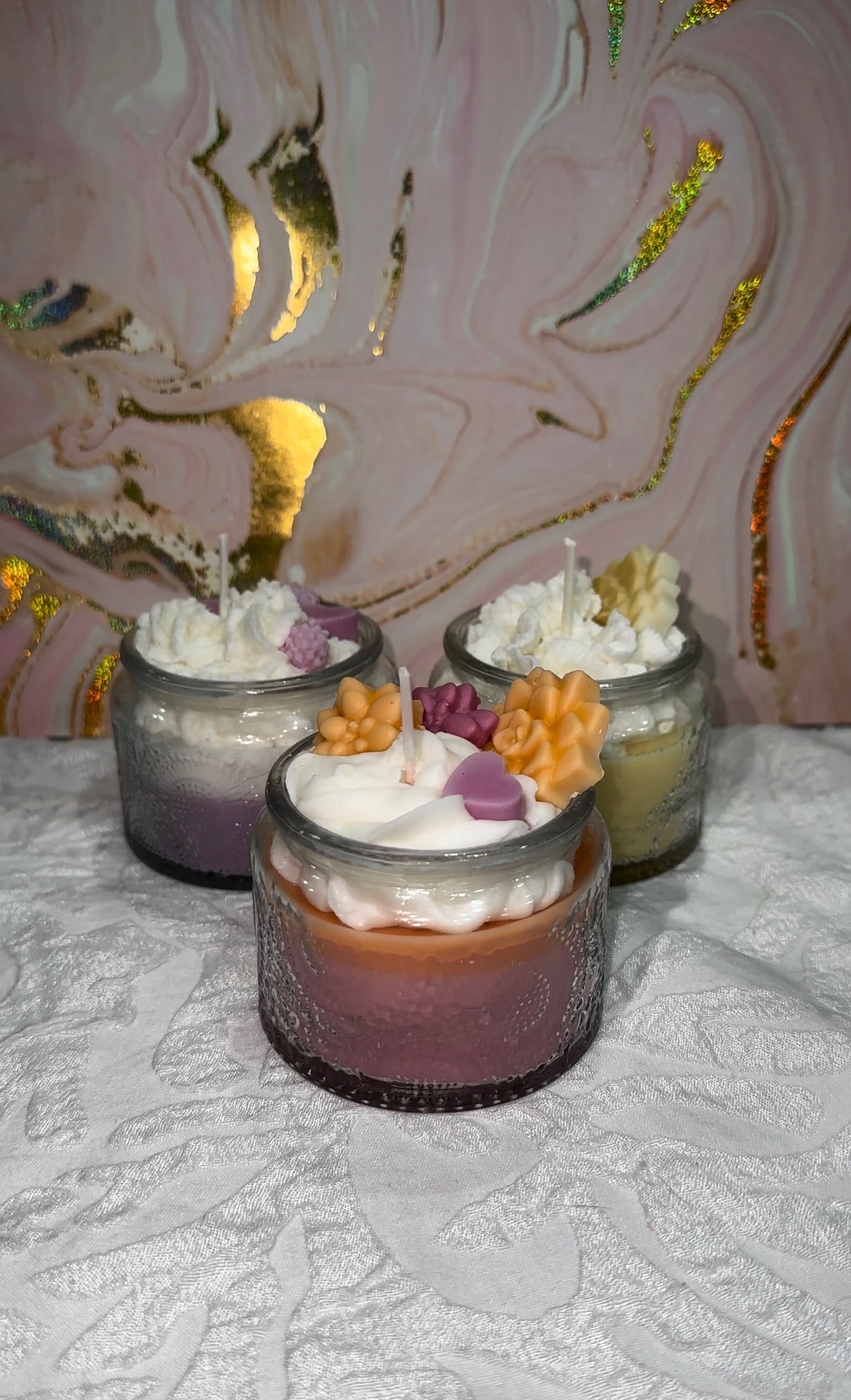 Candy Flower Candle